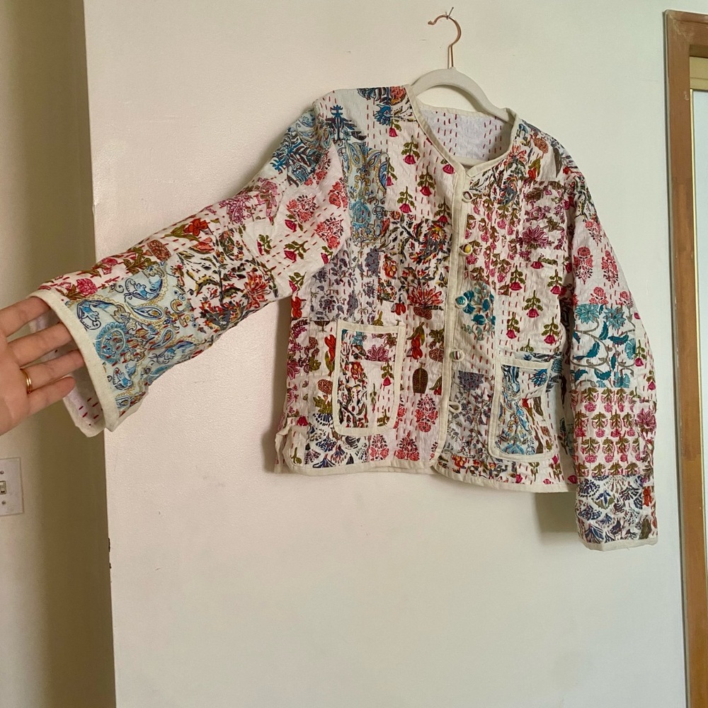 Boho Quilted Lightweight Jacket